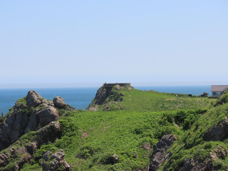 青森県八戸市 三陸ジオパーク みちのく潮風トレイル 葦毛崎展望台